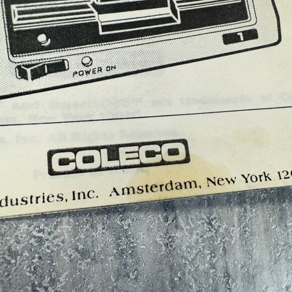 Coleco Adam 5 1/4" Disk Drive Model 7817 With Power Supply & Floppy’s Tested - Picture 13 of 16